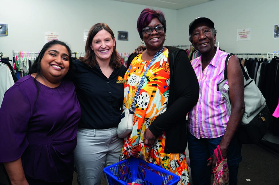 The Tree of Life team with community members