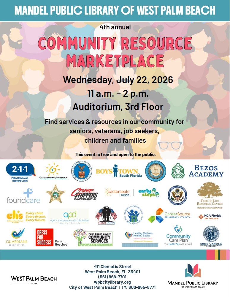 Community Resource Marketplace flyer